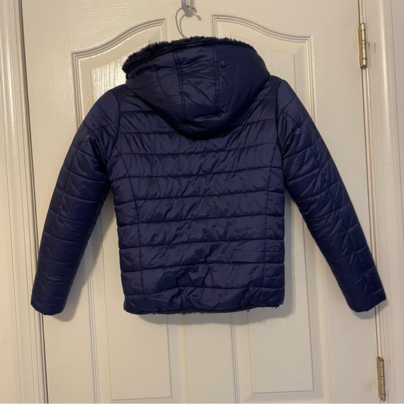 Save the Duck Reversible Puffer Jacket Size 10 - Picture 2 of 7